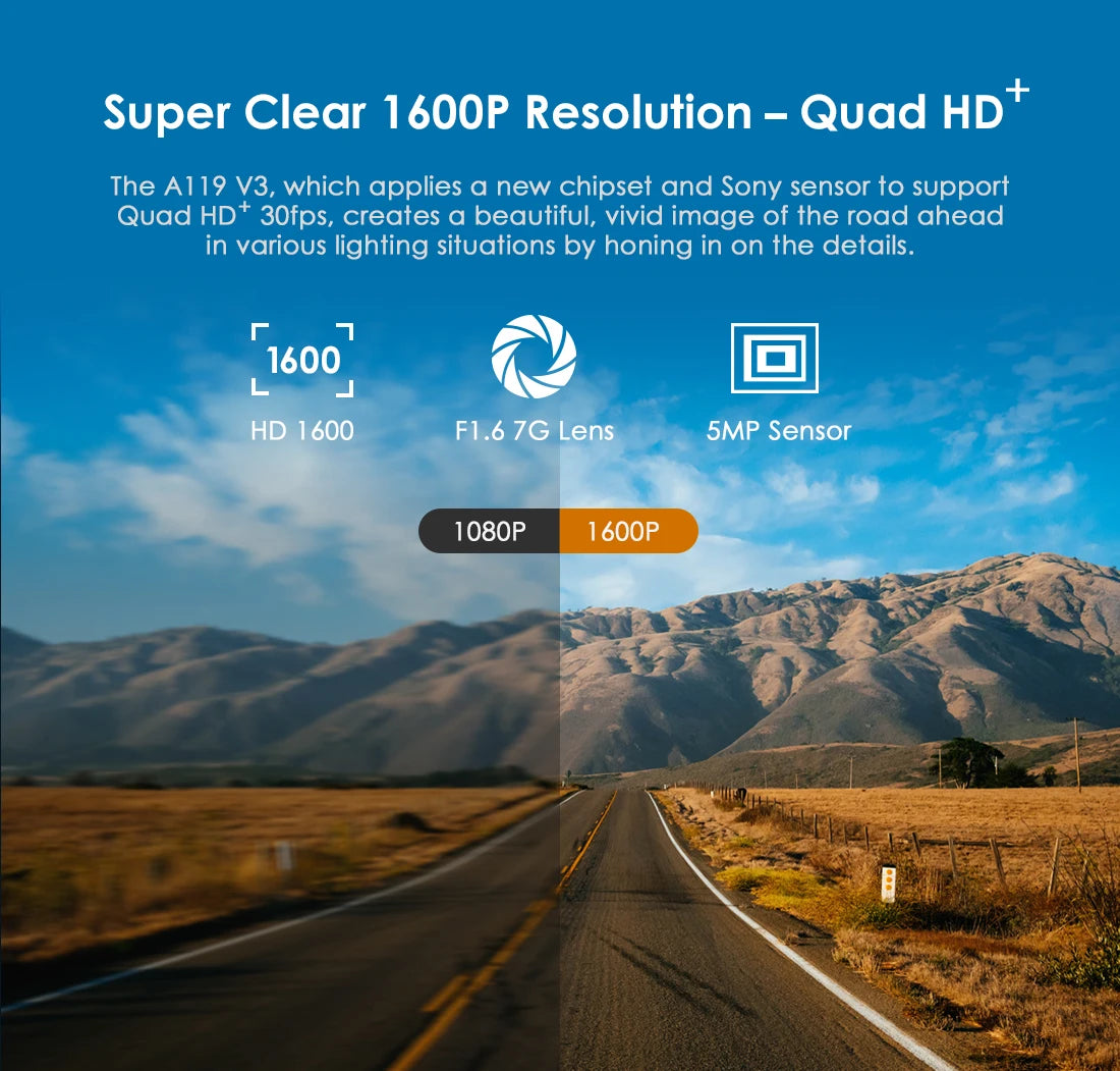 2K Car Dash Camera With Night Vision And Parking Mode - Smarsty