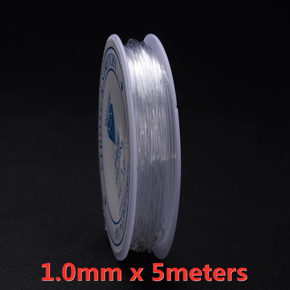 Transparent Elastic Cord Thread For Jewelry Making Durable - Smarsty