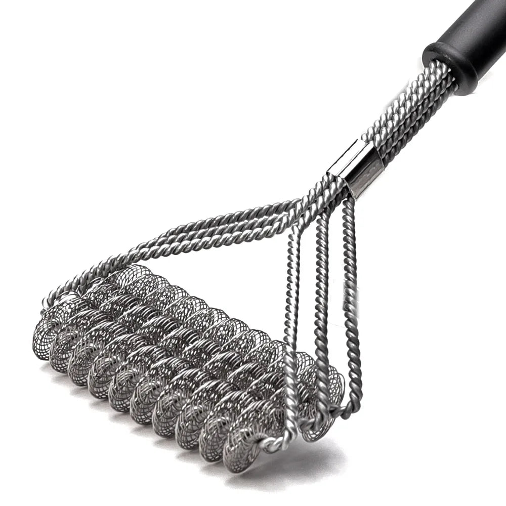Bristle Free Grill Brush Rust Resistant Stainless Steel - Smarsty