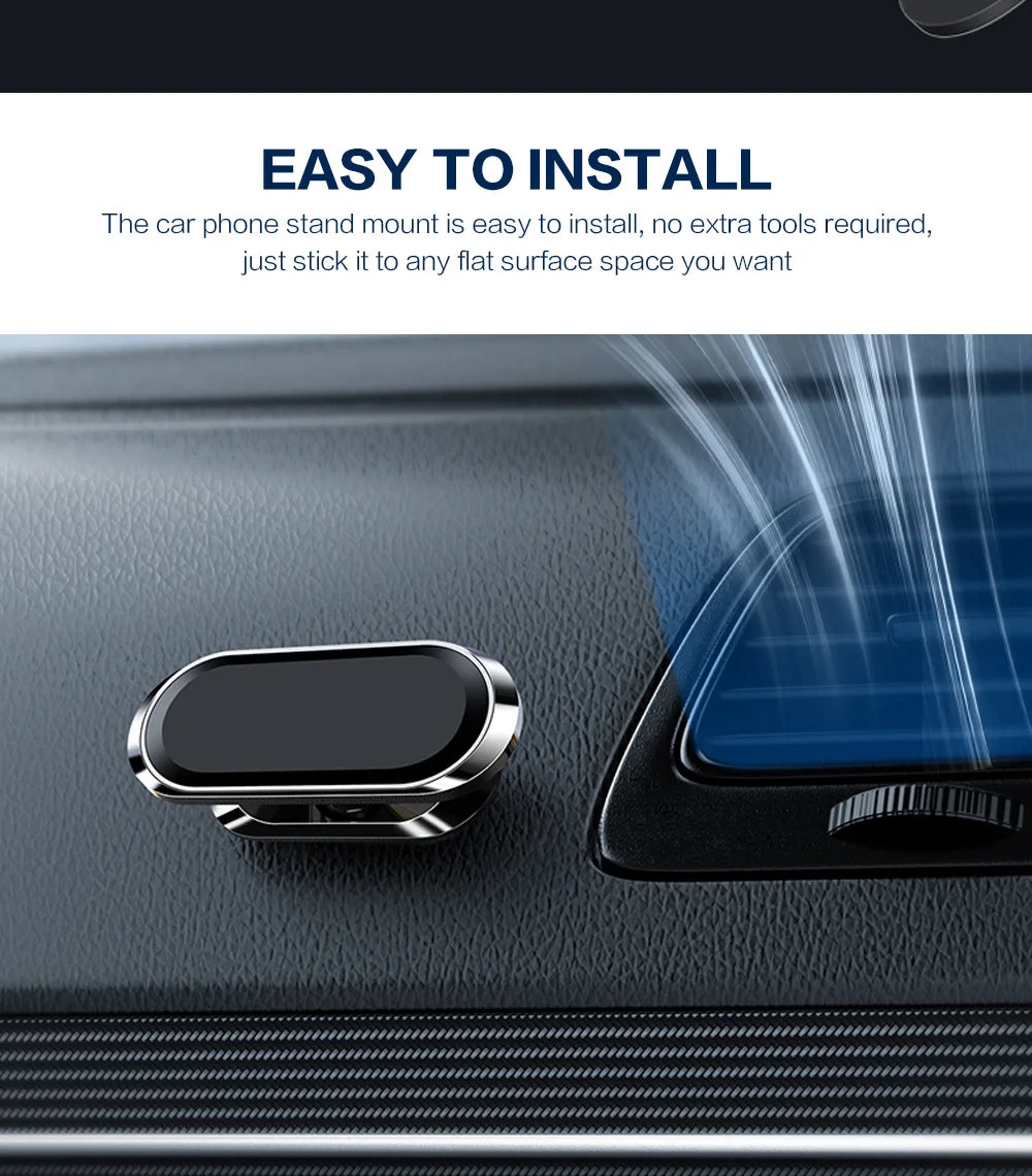 Magnetic Car Phone Holder With 360 Degree Rotation Ultra - Smarsty