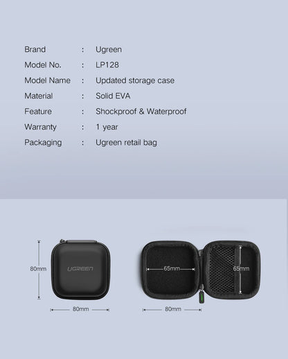 UGREEN Shockproof Waterproof Earphone Case for AirPods - Smarsty
