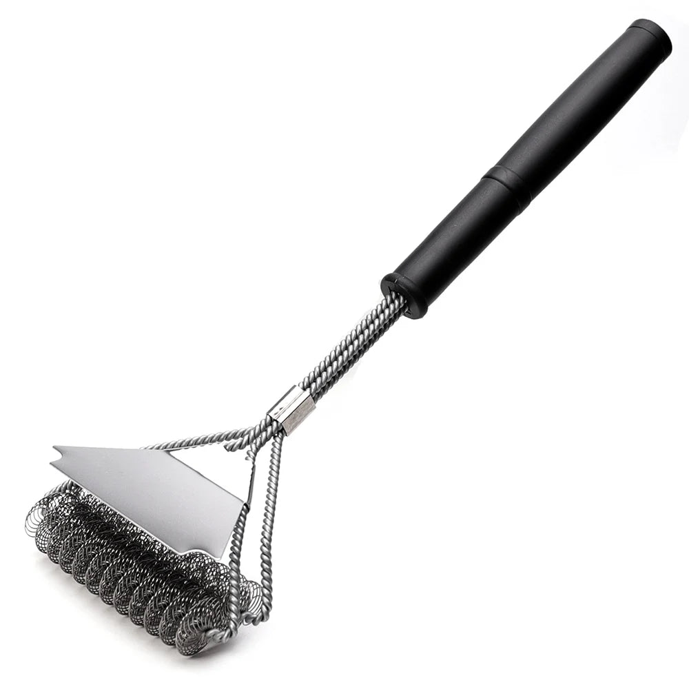 Bristle Free Grill Brush Rust Resistant Stainless Steel - Smarsty