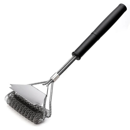 Bristle Free Grill Brush Rust Resistant Stainless Steel - Smarsty