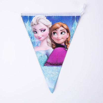 Frozen Princess Birthday Party Tableware Set - Smarsty