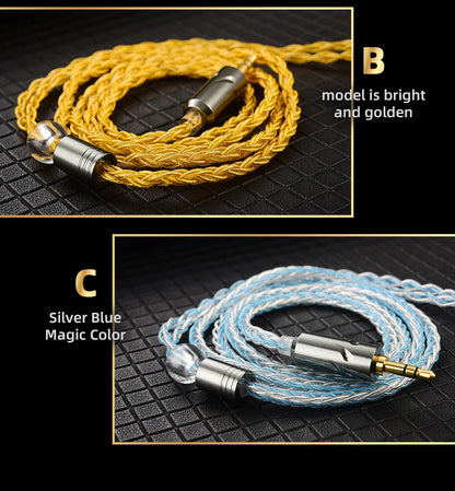 QKZ T1 HiFi Earphone Upgrade Cable with MMCX Connector - Smarsty