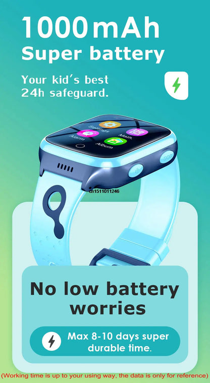 KGG 4G Kids Smart Watch with GPS and SOS Feature - Smarsty