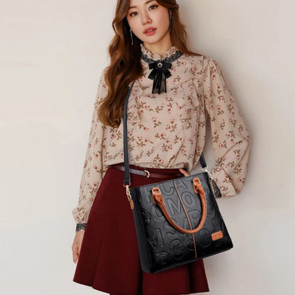 PU Leather Crossbody Bag For Women Large Capacity Travel - Smarsty