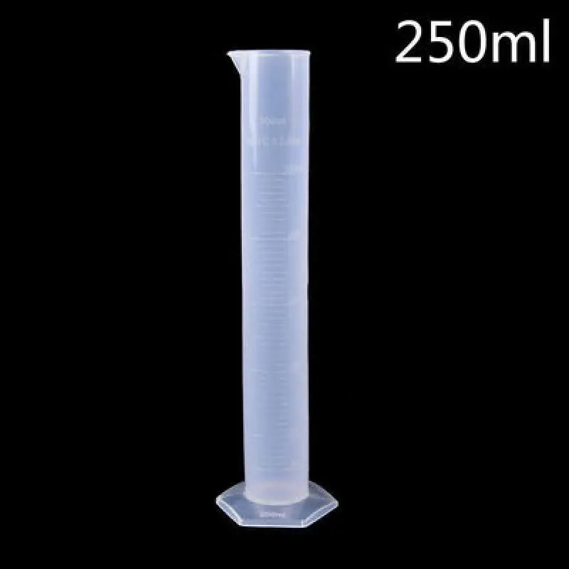 Transparent Plastic Graduated Cylinder for Accurate Liquid Measurement - Smarsty