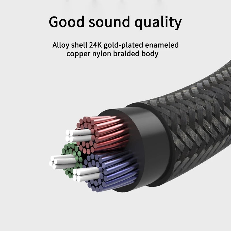 3.5mm Audio Jack Extension Cable For Enhanced Sound Quality - Smarsty