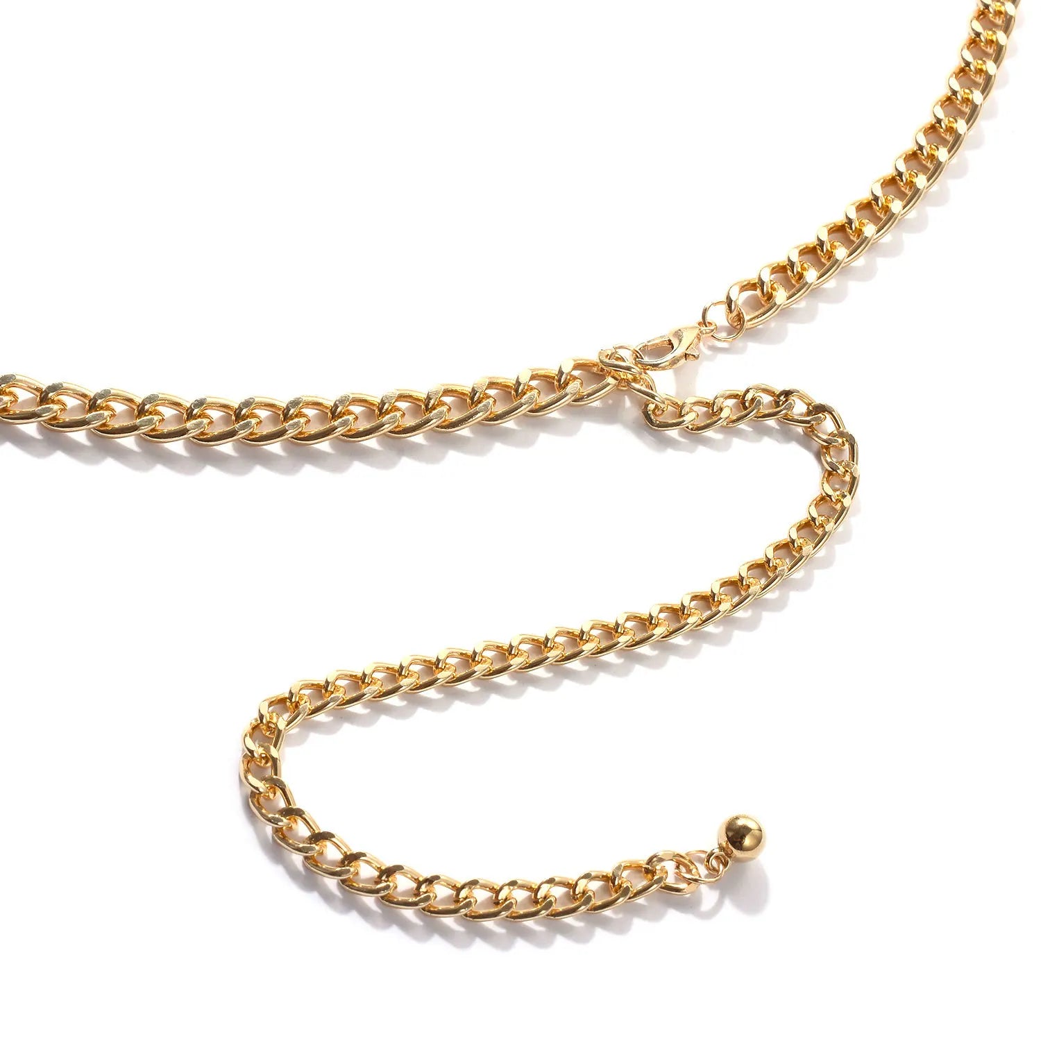 Summer Beach Metal Body Chain Waist Jewelry for Women - Smarsty