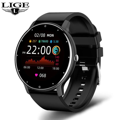 LIGE Smart Watch for Ladies with Full Touch Screen - Smarsty