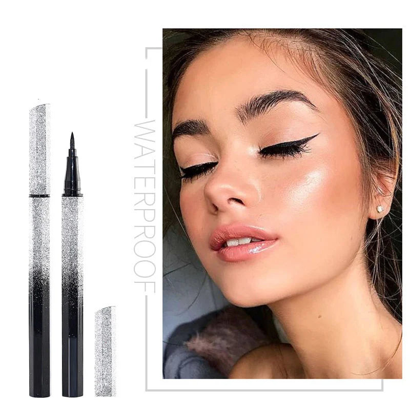 Black Liquid Eyeliner Pen Long Lasting Waterproof Formula - Smarsty