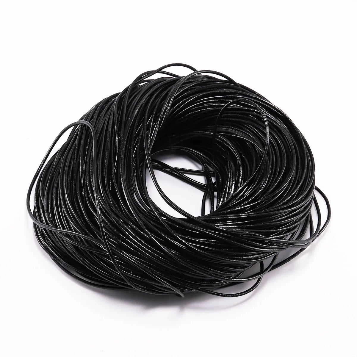 Genuine Cow Leather Durable Round Cord For DIY Bracelet - Smarsty