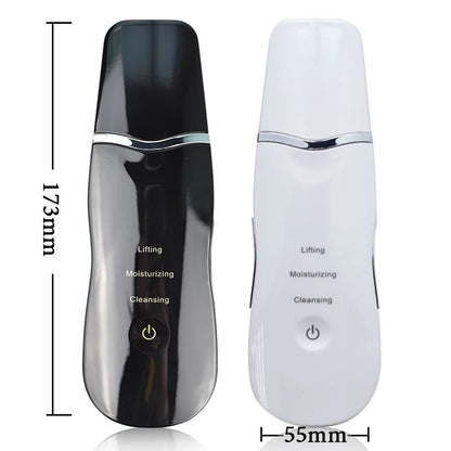 Ultrasonic Skin Scrubber for Deep Cleansing and Rejuvenation - Smarsty