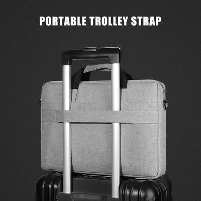 Durable Canvas Laptop Sleeve Case With Zipper Closure - Smarsty