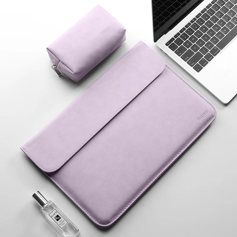 Universal Laptop Sleeve With Soft PU Protection 11 16 Inch