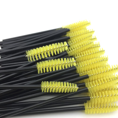 5/25/50 PCS Makeup Brushes Pink Crystal Eyelashes Brush Reusable Fake Lashes Extension Supplies False Eyelash Make up Tool Hot - Smarsty