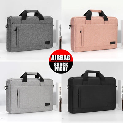 Durable Canvas Laptop Sleeve Case With Zipper Closure - Smarsty