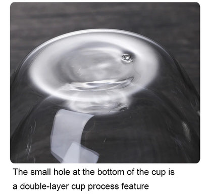 Double Bottom Thermal Glass Coffee Cup Set - Smarsty