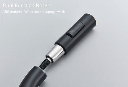 Pull Out Sensor Black Kitchen Faucet With Touch Control - Smarsty