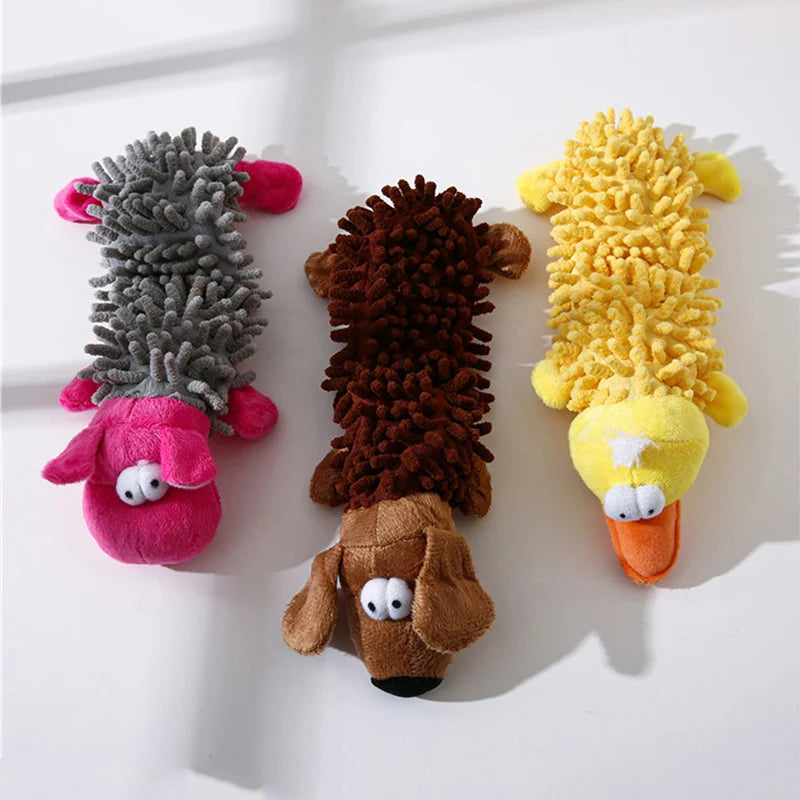 Durable Plush Squeaky Toy for Small Dogs - Smarsty
