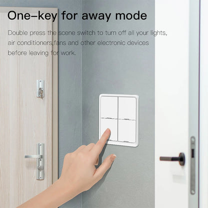 Tuya Smart Wireless Zigbee Wall Light Switch - Smarsty