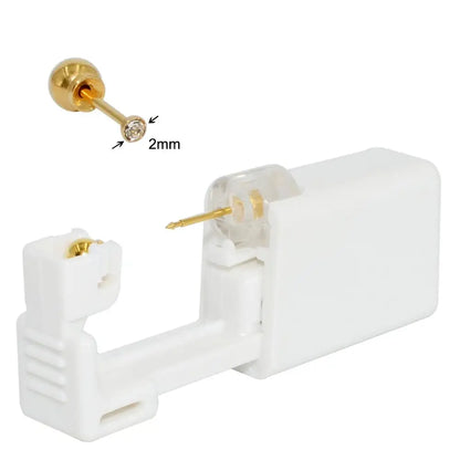 Sterile Surgical Steel Ear Stud Disposable Safe Ball - Smarsty