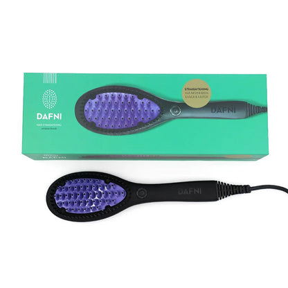 Ceramic Hair Straightener Brush for Fast Smoothing - Smarsty