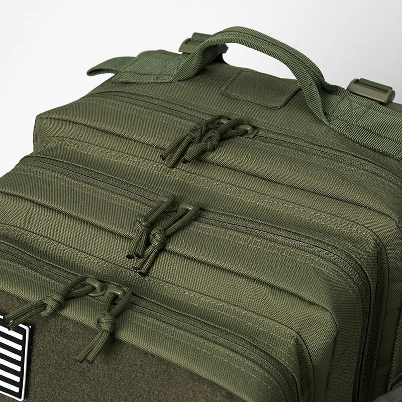 45L Tactical Backpack survival Bag Hunting MOLLE Backpack GYM For Men EDC Outdoor Hiking Rucksack Witch Bottle Holder - Smarsty