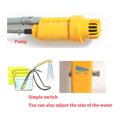 Portable Camping Shower Hiking Travel 12V Car Cigarette Lighter Outdoor Bath Shower of Plant Watering Car Cleaning Pet Bath Pump by Smarsty