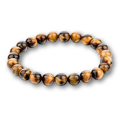 Natural Stone Bead Bracelet with Volcanic Lava - Smarsty