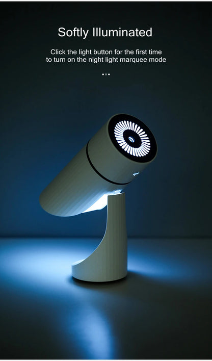 Wireless USB Aromatherapy Humidifier with LED Night Light - Smarsty