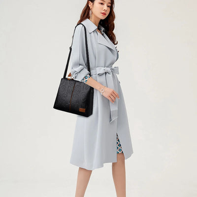 PU Leather Crossbody Bag For Women Large Capacity Travel - Smarsty