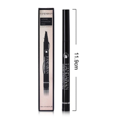 4D Microblading Eyebrow Pen Long Lasting Waterproof Formula - Smarsty