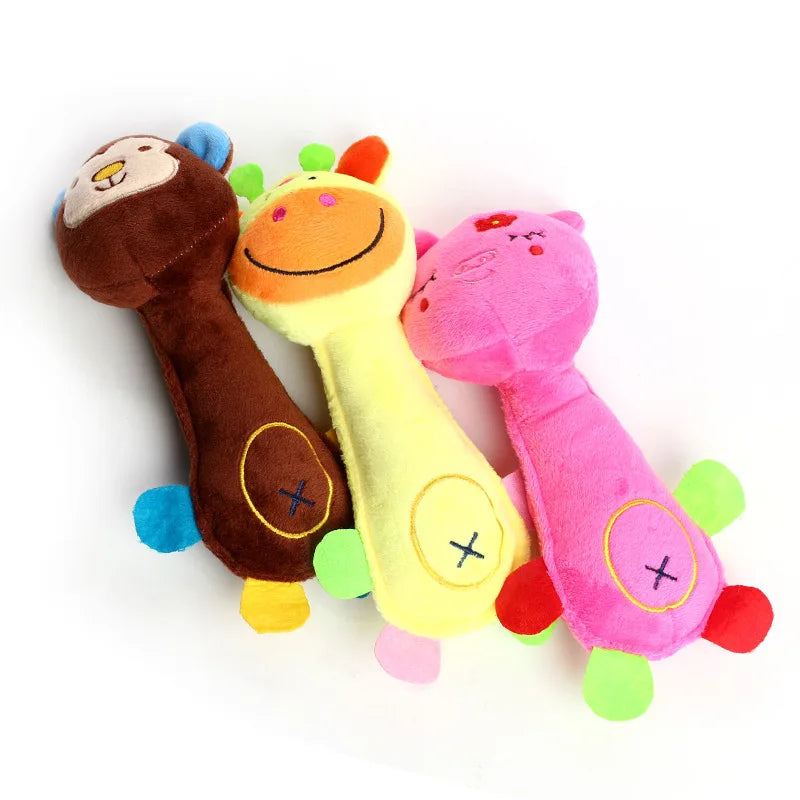 Durable Plush Squeaky Toy for Small Dogs - Smarsty