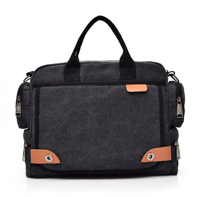 Mens Canvas Crossbody Bag For Travel And Everyday Use - Smarsty