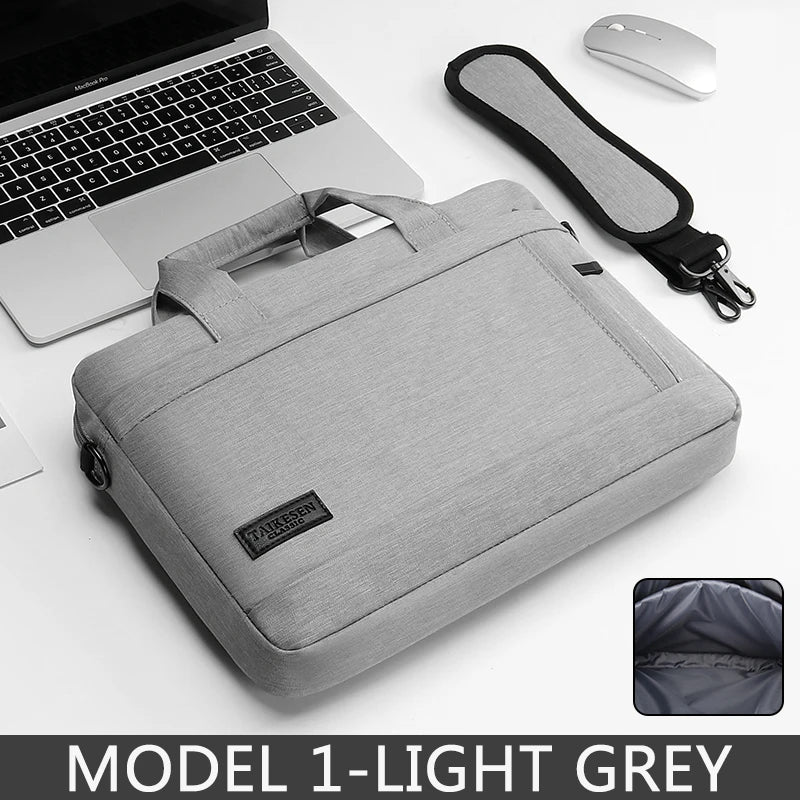 Durable Canvas Laptop Sleeve Case With Zipper Closure
