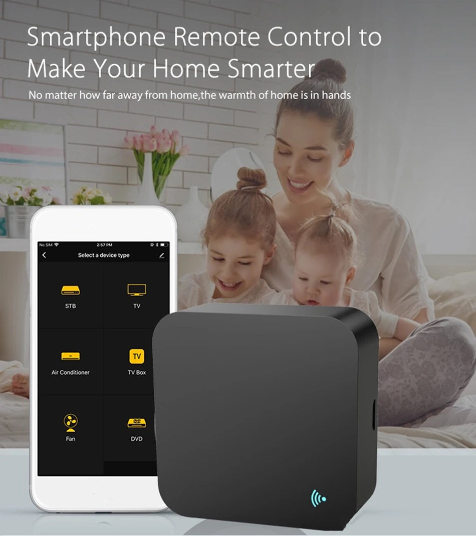 Tuya WiFi IR Remote Control for Smart Home Convenience - Smarsty