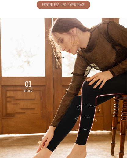 Winter Leggings For Women Warm Leggins Solid Color Velvet Leggins High Waist Leggings Stretchy Leggings dropshipping - Smarsty