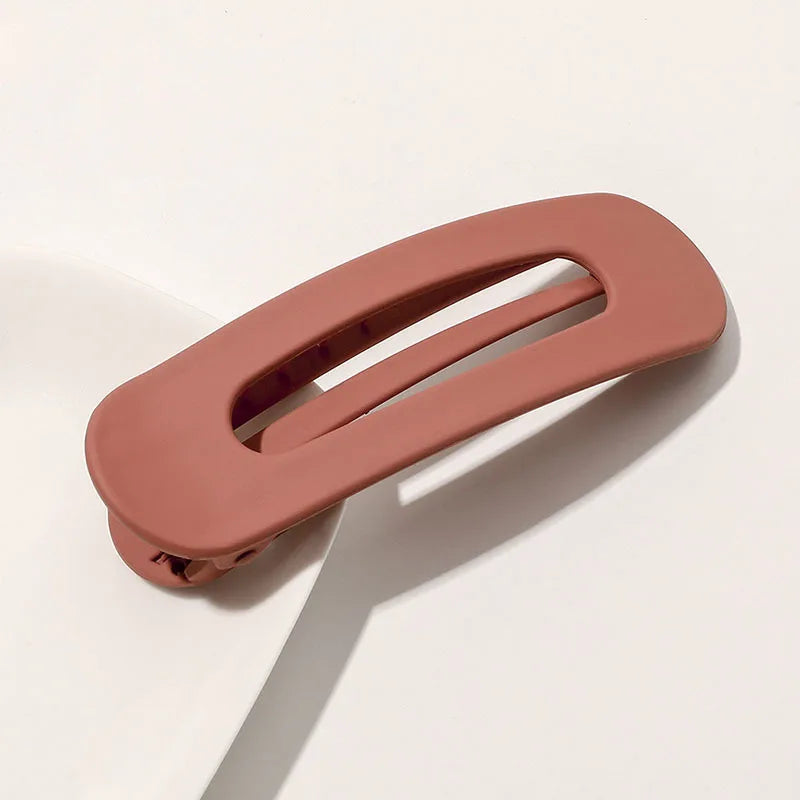Korean Frosted Large Hair Clips for Stylish Hold - Smarsty