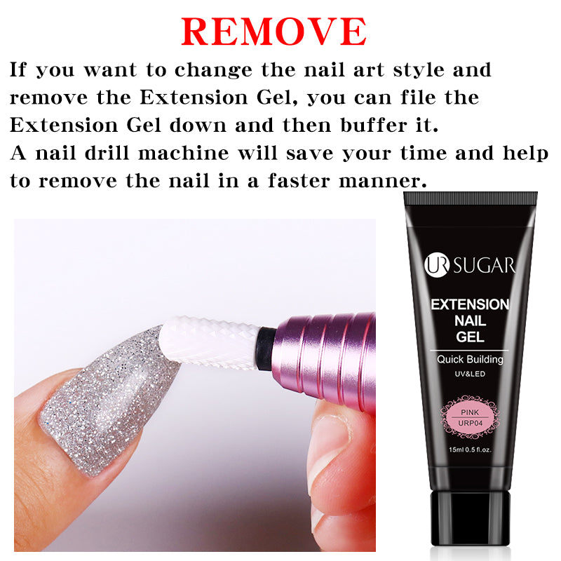 Nude Glitter Gel Nail Polish Kit for Long-Lasting Manicure - Smarsty