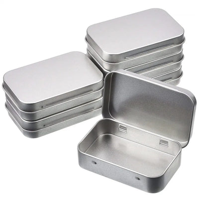 Small Metal Storage Box for Jewelry and Coins - Smarsty