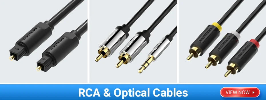 Vention Digital Optical Audio Cable for Superior Sound Quality - Smarsty