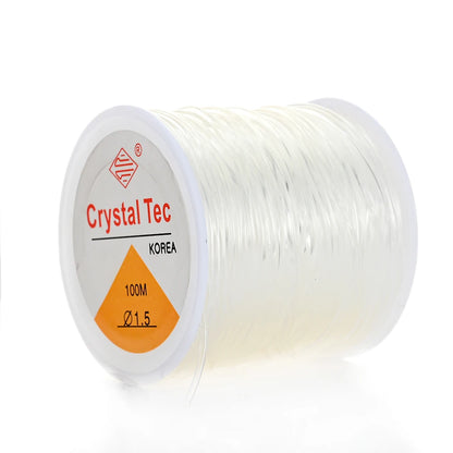 Transparent Elastic Cord Thread For Jewelry Making Durable - Smarsty