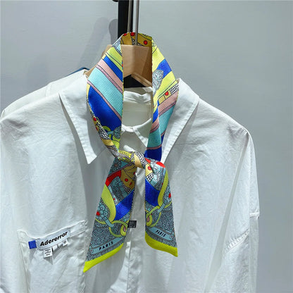 Silk Summer Scarf for Women Lightweight Neckwear - Smarsty
