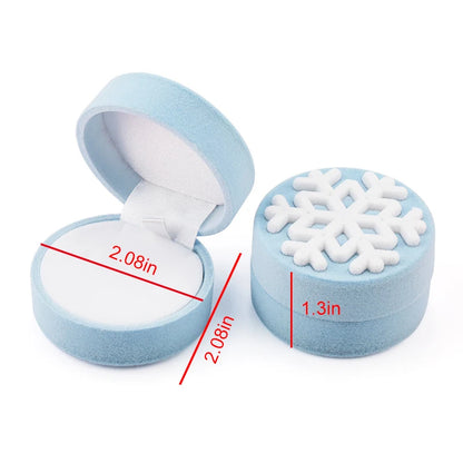 Lovely Velvet Jewelry Box for Rings and Earrings Display - Smarsty
