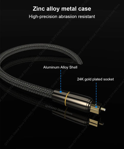 Digital Optical Audio Cable for Clear Sound Quality - Smarsty
