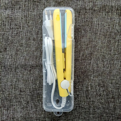 Mini Ceramic Hair Straightener and Curler for Quick Styling - Smarsty