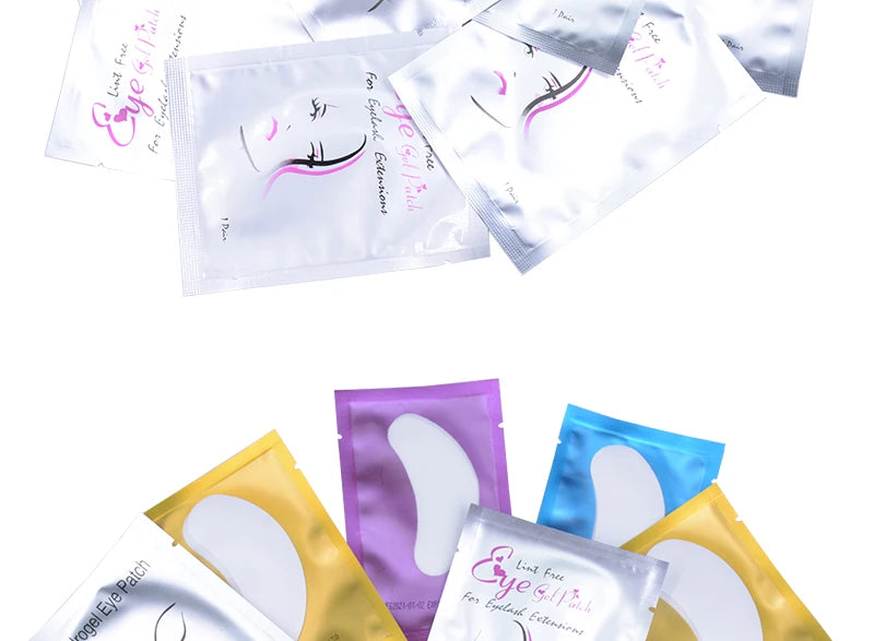 Hydrogel Eye Patches for Eyelash Extensions 50 Pairs - Smarsty