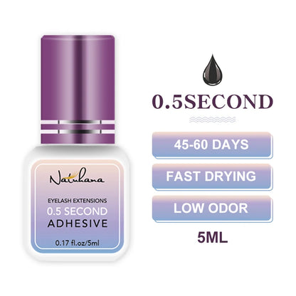 Fast Drying Eyelash Glue for Extensions 5ml - Smarsty